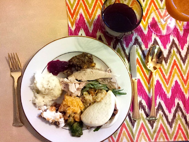 friendsgiving plate
