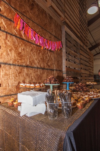 dessert table angle