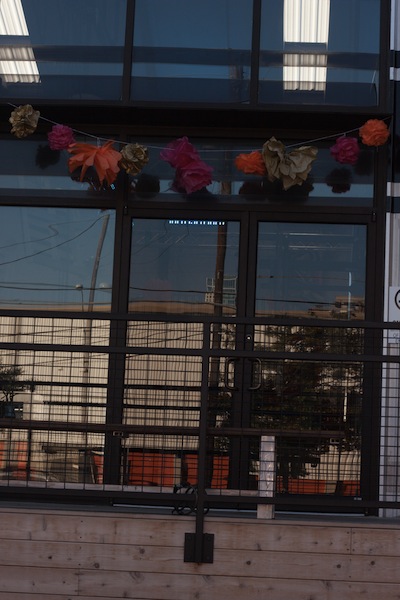 pom pom banner