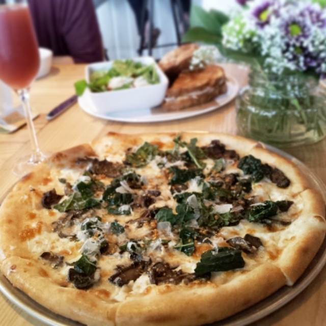 St Philip Austin Mushroom Pizza