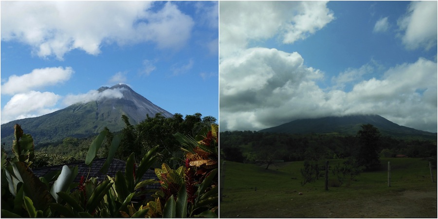 Arenal Volcano Collage