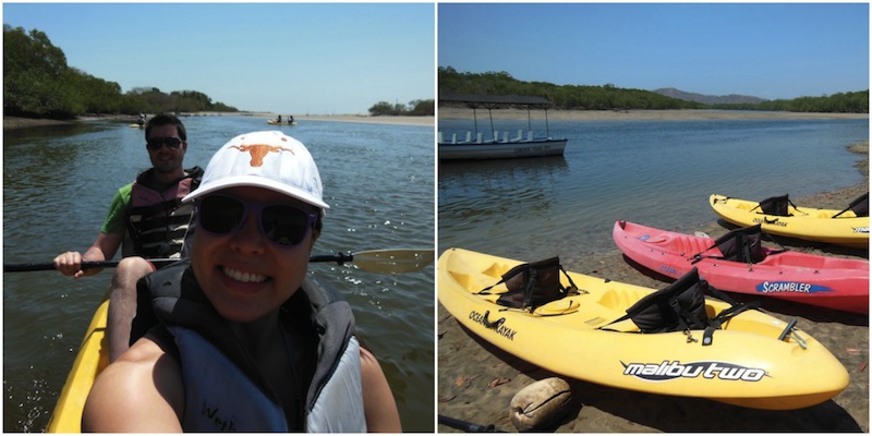 Costa Rica Kayak Collage