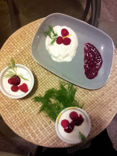 Fennel Panna Cotta