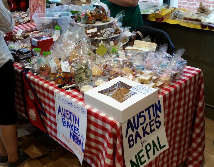 Austin Bakes for Nepal
