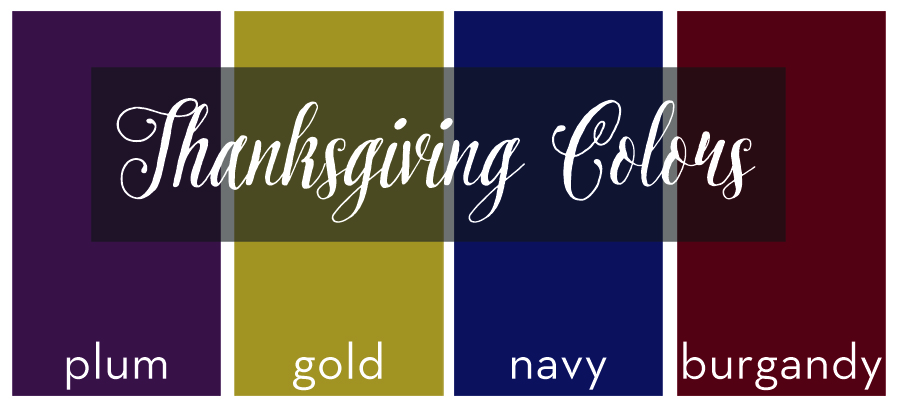 Thanksgiving Color Palette