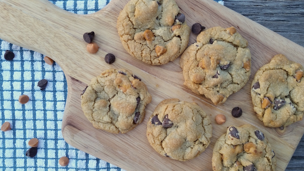 Salted Caramel Chocolate and Butterscotch Chip Cookies Blogger Swap | Fearless Captivations