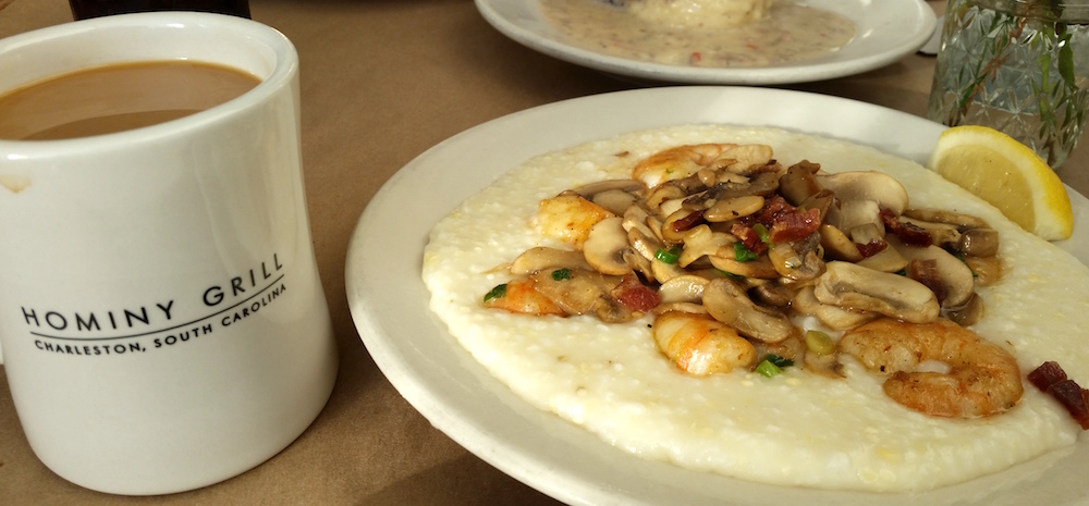 Shrimp and Grits at Hominy Grill